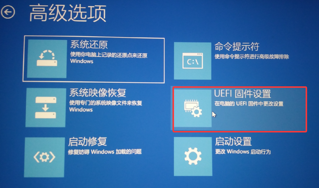 高级选项